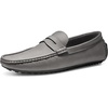 Bruno Marc Men’s Slip-on Penny Loafers Driving Shoes | Suede Upper Moccasin Toe Foam Insole Lightweight Commutes Home Office Casual Daily Errands Travel(Dark Grey)