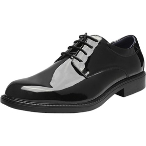 Bruno Marc Men’s Business Shoes Derby Lace-Up Shoes Suit Shoes Leather with Oxford Lining | Cushioned Latex Insole,Wear-Resistant TPR Outsole,Classic Derby Shoes for Business,Wedding & Daily Wear(Negro/Pat)