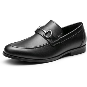 Bruno Marc Men’s Dress Loafers Slip-on Formal Shoes | Comfort Classic Business Office Meeting Wedding Daily(Black)
