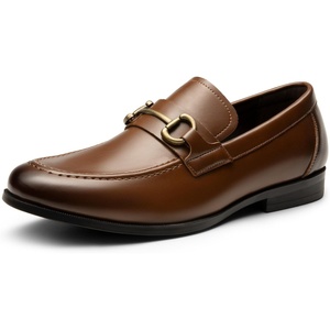 Bruno Marc Men’s Dress Loafers Slip-on Formal Shoes | Comfort Classic Business Office Meeting Wedding Daily(Dark Brown)