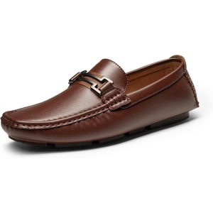 Bruno Marc Men’s Driving Loafers Casual Slip-on Shoes | Lightweight Moccasins Daily Business Wedding Office Travel(Brown)