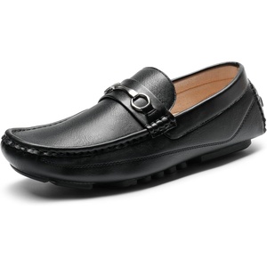 Bruno Marc Men’s Driving Moccasins Penny Loafers Slip on Loafer Shoes(Black)