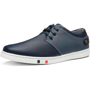 Bruno Marc Men’s Fashion Sneakers | Bruno Marc Men’s FashioFlexible Lightweight Fashion Business Tennis Lace-up Non-slip Lowtop Office Simpledress n Sneakers(Navy)