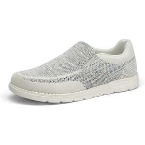 Bruno Marc Men’s Slip-on Loafers Casual Lightweight Stretch Shoes(Light Grey)