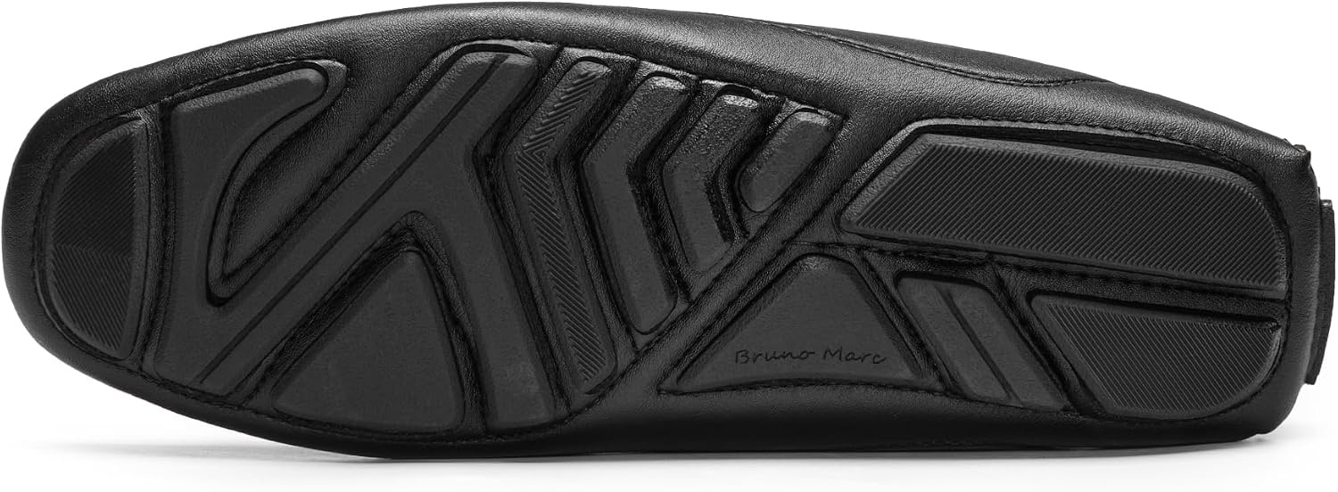 image:imageBruno Marc Mens Driving Moccasins Slip on Loafers Shoes Soft Flexible Lightweight Daily Office Weekend Travel Journey OutdoorBlack