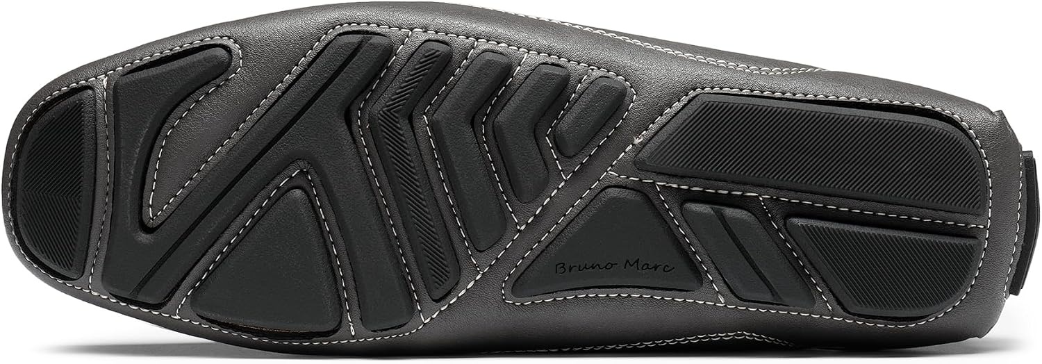 image:imageBruno Marc Mens Driving Moccasins Slip on Loafers Shoes Soft Flexible Lightweight Daily Office Weekend Travel Journey OutdoorGrey
