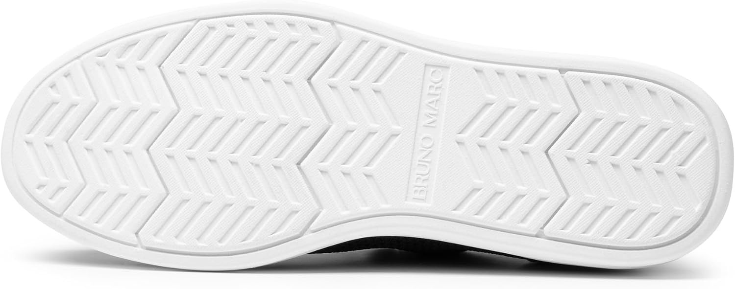 image:imageBruno Marc Mens Grand02 KnitFlex Lightweight Walking Shoes LaceUp Oxfords Lightweight Casual Walking Shoes versatile enough to wear with both casual and dress pantsBlackGrey