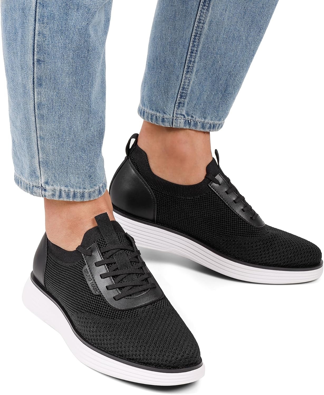 image:imageBruno Marc Mens Sbox2318m Oxford ShoesBlackWhite