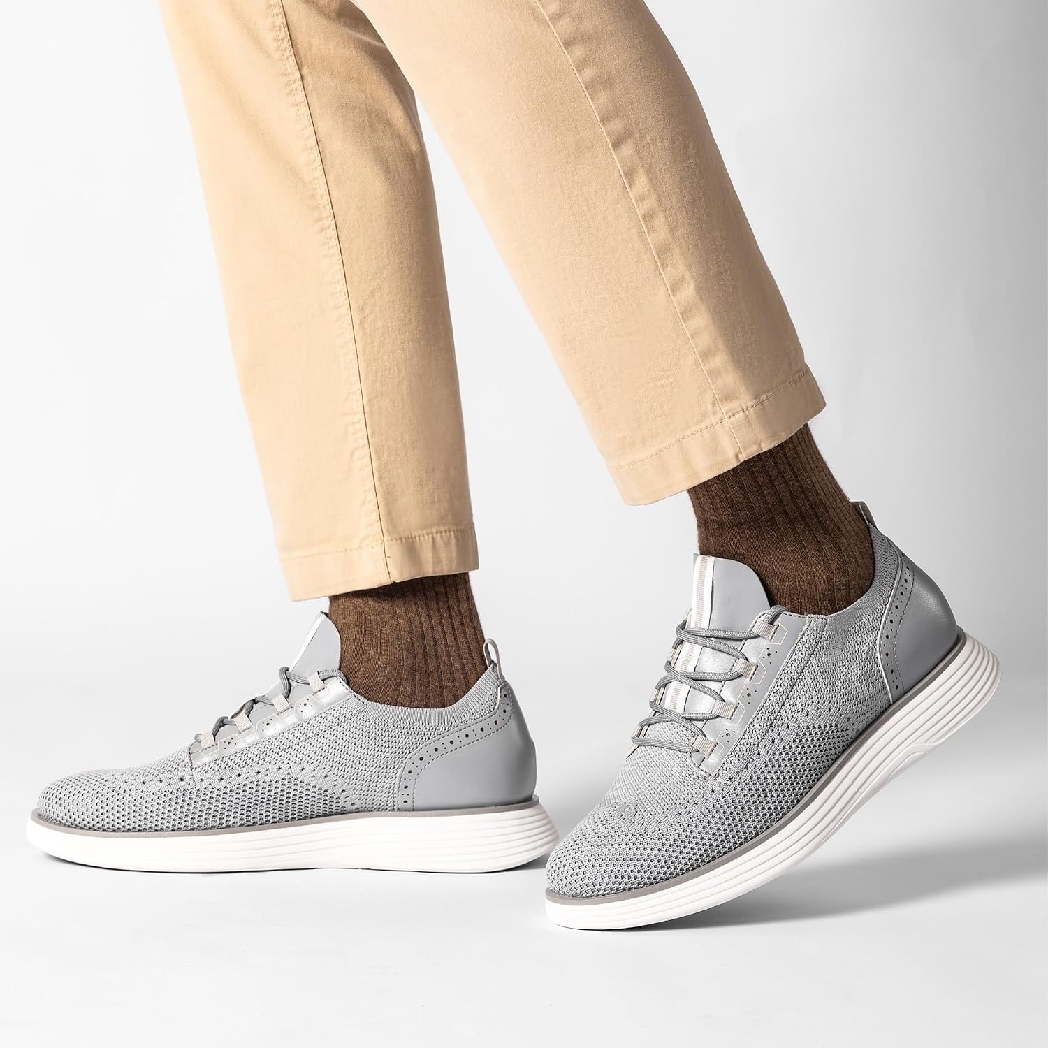 image:imageBruno Marc Mens Sbox2326m Derby Shoes Casual ShoesGrey Mesh