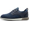 Bruno Marc Boy’s Mesh Casual Dress Oxford Uniform Shoes | Boy’s Breathable Uniform Shoes Slip-on design pull tabs ideal for school activities or church services(Navy)
