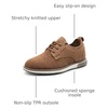 Bruno Marc Boy’s Mesh Casual Dress Oxford Uniform Shoes | Boy’s Breathable Uniform Shoes Slip-on design pull tabs ideal for school activities or church services(Brown)