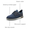 Bruno Marc Boy’s Mesh Casual Dress Oxford Uniform Shoes | Boy’s Breathable Uniform Shoes Slip-on design pull tabs ideal for school activities or church services(Navy)