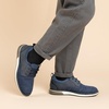 Bruno Marc Boy’s Mesh Casual Dress Oxford Uniform Shoes | Boy’s Breathable Uniform Shoes Slip-on design pull tabs ideal for school activities or church services(Navy)