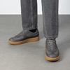 Bruno Marc Men’s Dress Sneakers Business Casual Shoes for Men Lace Up Slip-Resistant Fashion Sneakers(Dark Grey)