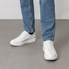 Bruno Marc Men’s Dress Sneakers Business Casual Shoes for Men Lace Up Slip-Resistant Fashion Sneakers(White)