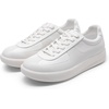 Bruno Marc Men’s Dress Sneakers Business Casual Shoes for Men Lace Up Slip-Resistant Fashion Sneakers(White)