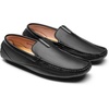 Bruno Marc Men’s Driving Moccasins Slip on Loafers Shoes | Soft Flexible Lightweight Daily Office Weekend Travel Journey Outdoor(Black)
