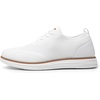 Bruno Marc Men’s Grand-02 KnitFlex Lightweight Walking Shoes | Lace-Up Oxfords Lightweight Casual Walking Shoes versatile enough to wear with both casual and dress pants(White)