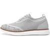Bruno Marc Men’s Grand-02 KnitFlex Lightweight Walking Shoes | Lace-Up Oxfords Lightweight Casual Walking Shoes versatile enough to wear with both casual and dress pants(Grey)