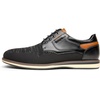 Bruno Marc Men’s Mesh Casual Dress Shoes Breathable Oxfords Sneakers(Black)