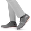 Bruno Marc Men’s Mesh Casual Dress Shoes Breathable Oxfords Sneakers(Grey)