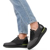 Bruno Marc Men’s Sbox2318m Oxford Shoes(Black/Neon Green)