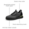 Bruno Marc Men’s Sbox2318m Oxford Shoes(Black/Neon Green)