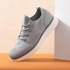 Bruno Marc Men’s Sbox2326m Derby Shoes | Casual Shoes(Grey Mesh)