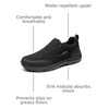 Bruno Marc Men’s Work Shoes Non Slip Shoes, Slip-on Lightweight Restaurant or Food Service Loafers