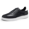 Bruno Marc Men’s Casual Fashion Sneaker Lace-Up Dress Shoes(Black)