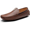 Bruno Marc Men’s Driving Moccasins Slip on Loafers Shoes | Soft Flexible Lightweight Daily Office Weekend Travel Journey Outdoor(Brown)