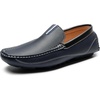 Bruno Marc Men’s Driving Moccasins Slip on Loafers Shoes | Soft Flexible Lightweight Daily Office Weekend Travel Journey Outdoor(Navy)