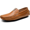 Bruno Marc Men’s Driving Moccasins Slip on Loafers Shoes | Soft Flexible Lightweight Daily Office Weekend Travel Journey Outdoor(Tan)