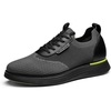 Bruno Marc Men’s Sbox2318m Oxford Shoes(Black/Neon Green)