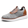 Bruno Marc Men’s Sbox2318m Oxford Shoes(Grey)