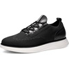 Bruno Marc Men’s Sbox2326m Derby Shoes | Casual Shoes(Black Mesh)