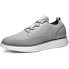 Bruno Marc Men’s Sbox2326m Derby Shoes | Casual Shoes(Grey Mesh)