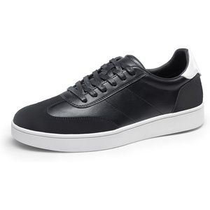 Bruno Marc Men’s Casual Fashion Sneaker Lace-Up Dress Shoes(Black)