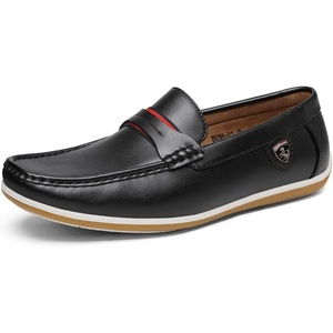 Bruno Marc Men’s Driving Loafers Moccasins Shoes | Casual Slip on Moc Toe Lightweight Casual Daily Business Wedding Office Travel(Black)