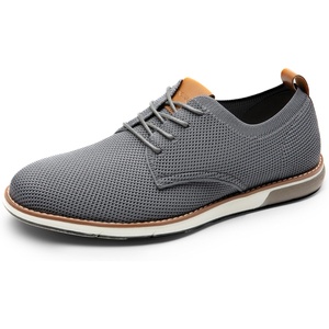 Bruno Marc Men’s Oxfords | Office Shoes(Grey)