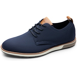 Bruno Marc Men’s Oxfords | Office Shoes(Navy)