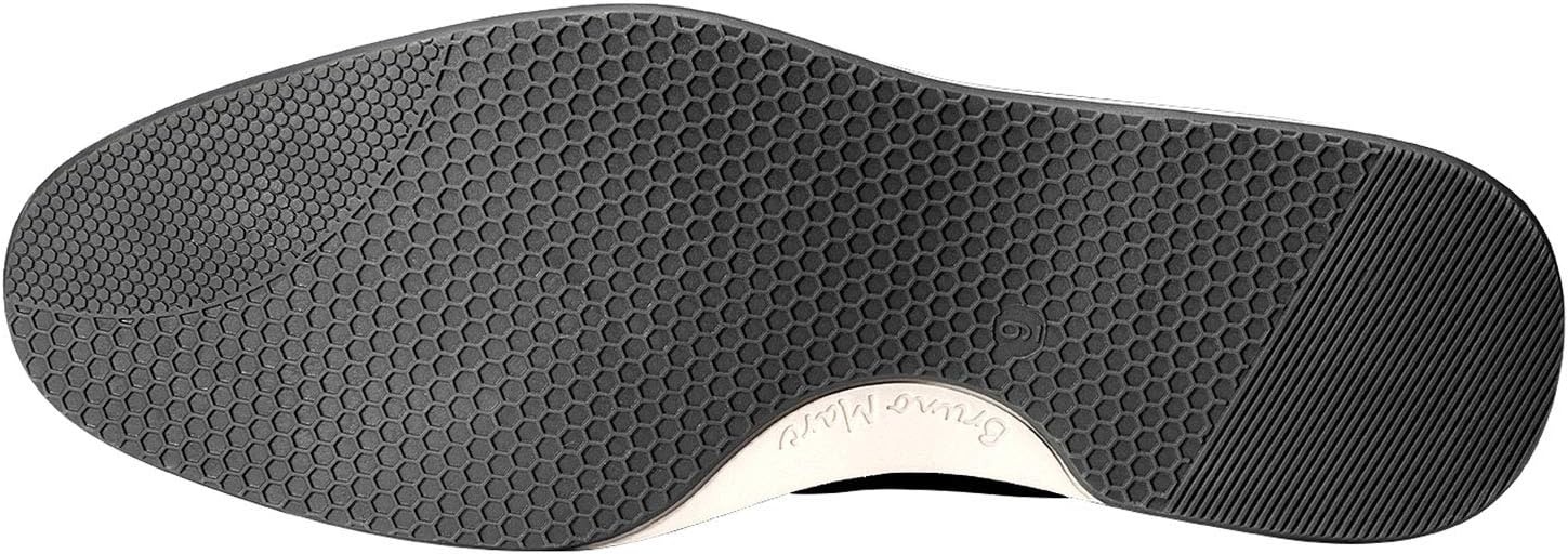 image:imageBruno Marc Mens Dress Shoes Casual Business Oxford Scaled Synthetic Upper Soft Removable Footbed Laceup Secure Fit Flexible Outsole for Daily Work amp Casual WearBlack