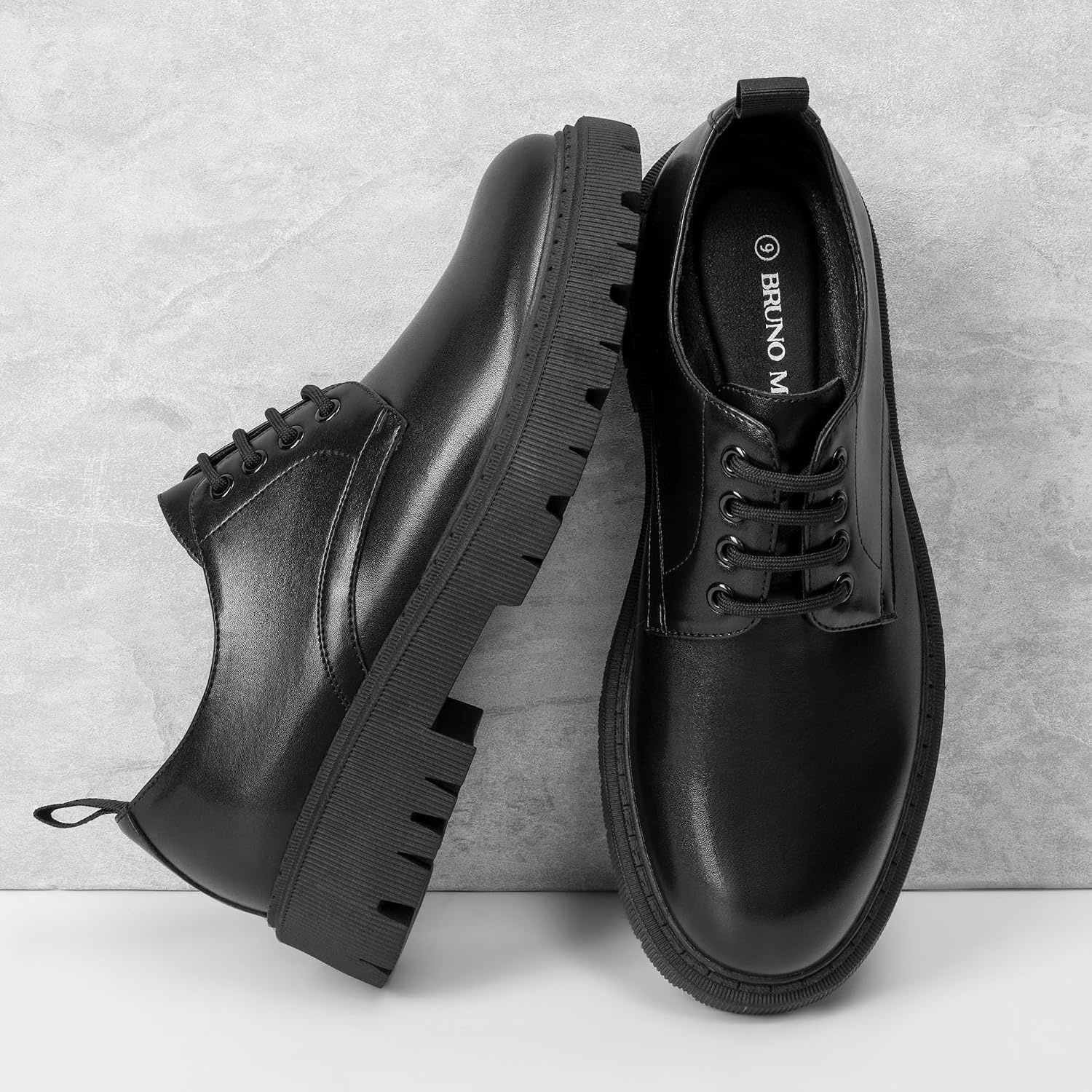image:imageBruno Marc Mens Dress Shoes Formal Classic Laceup Oxfords