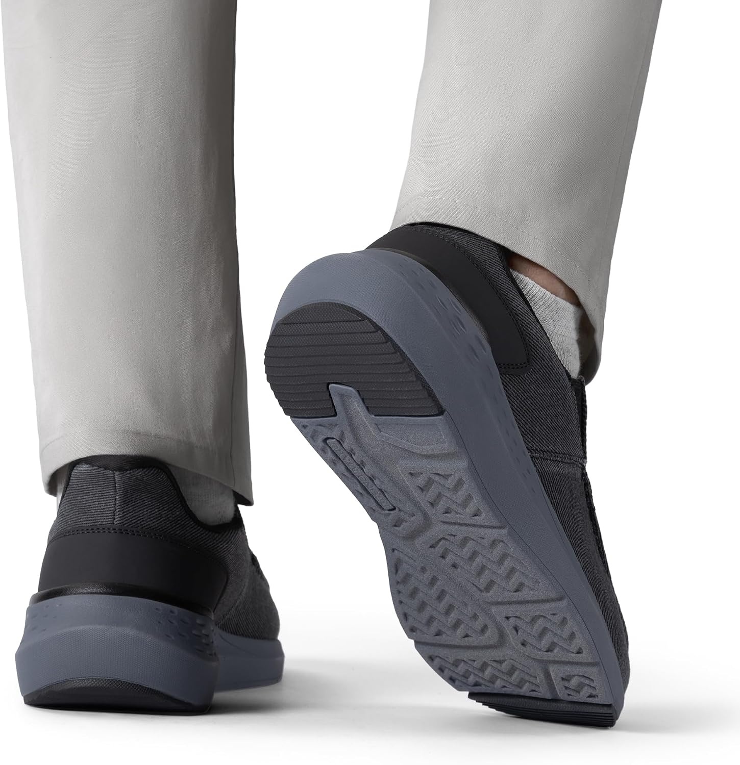 image:imageBruno Marc Mens Hands Free Slip on Loafers Casual Sneakers Canvas Walking ShoesBlack
