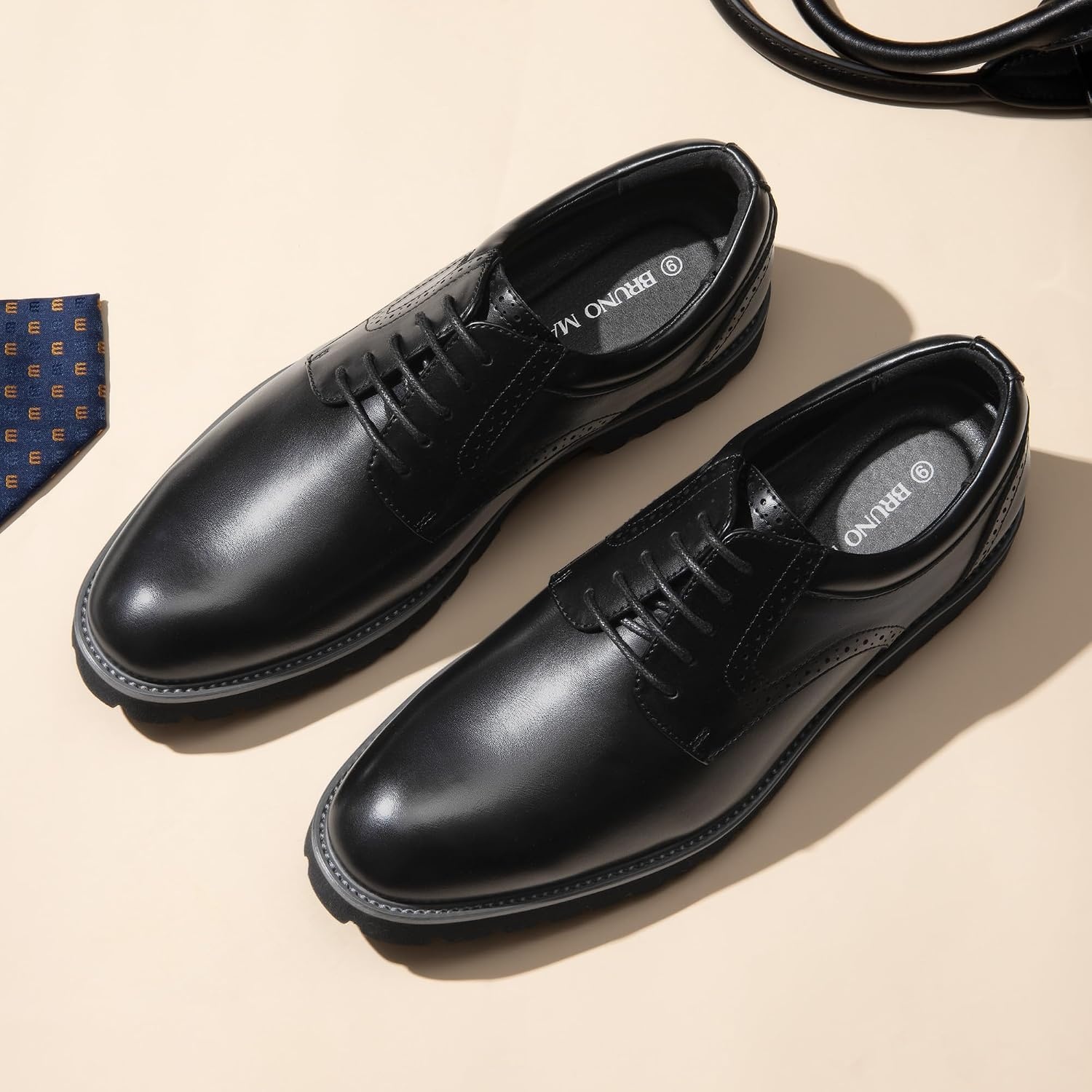 image:imageBruno Marc Mens LaceUp Comfortable Fashion Oxfords Shoes