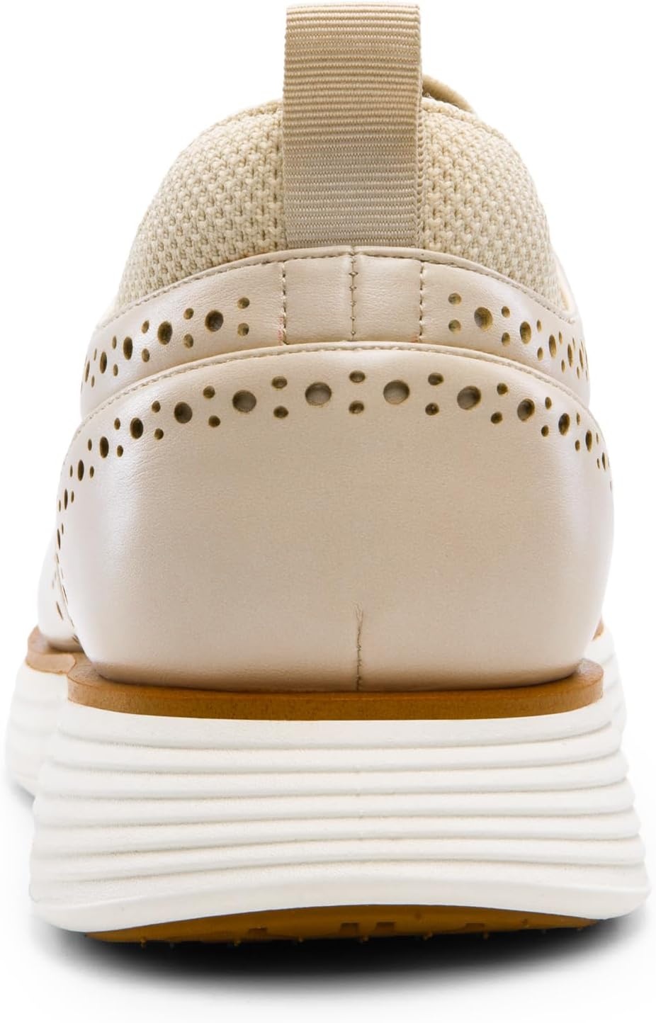 image:imageBruno Marc Mens MaxFlex Dress Sneakers Oxfords 5mm Mesh EVA Insole with Arch Support ShockAbsorbent MD Midsole NonSlip Rubber Outsole for Formal amp Casual WearApricotpu