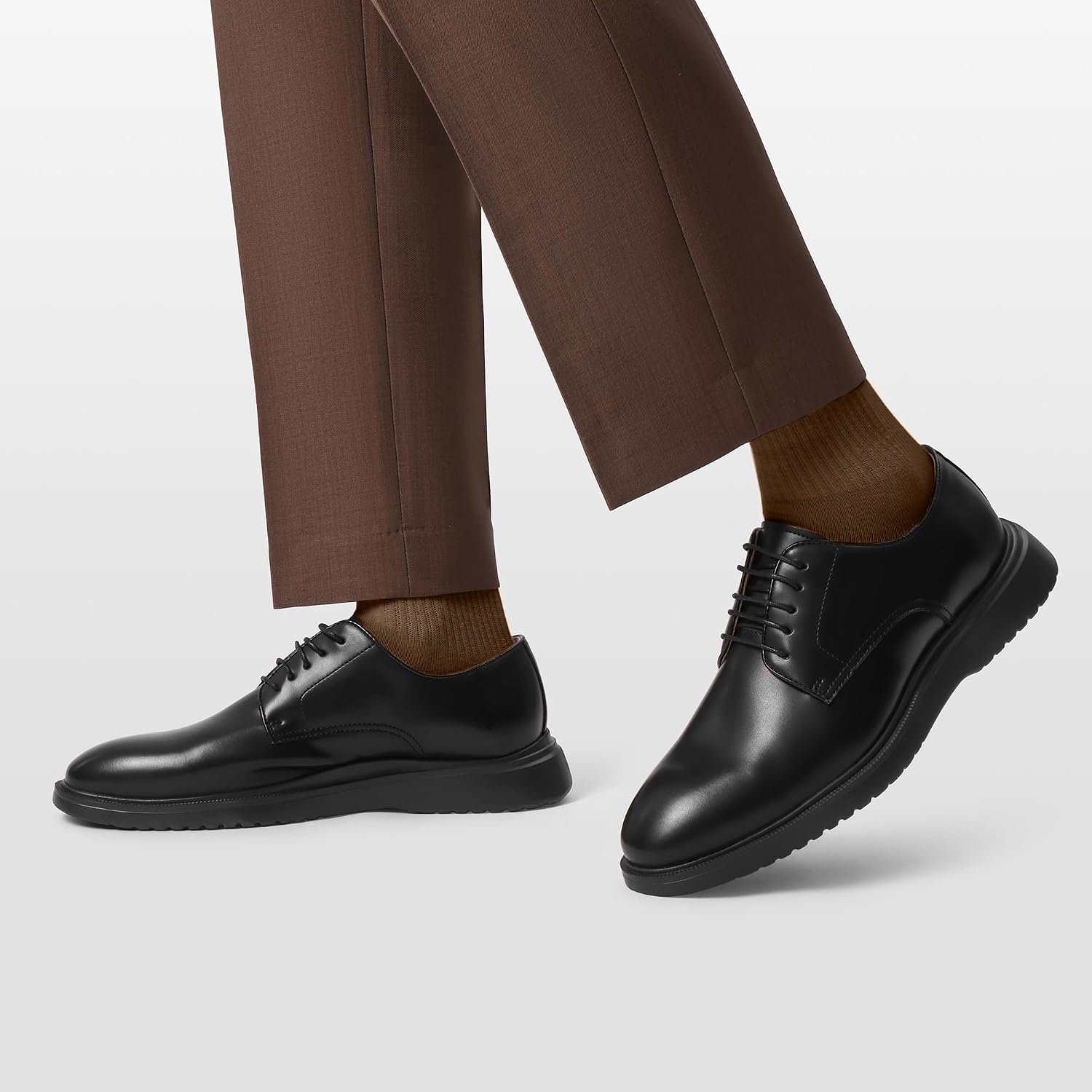 image:imageBruno Marc Mens MaxFlex Polish Casual Dress LaceUp Oxfords Business Formal Derby SneakersBlack02