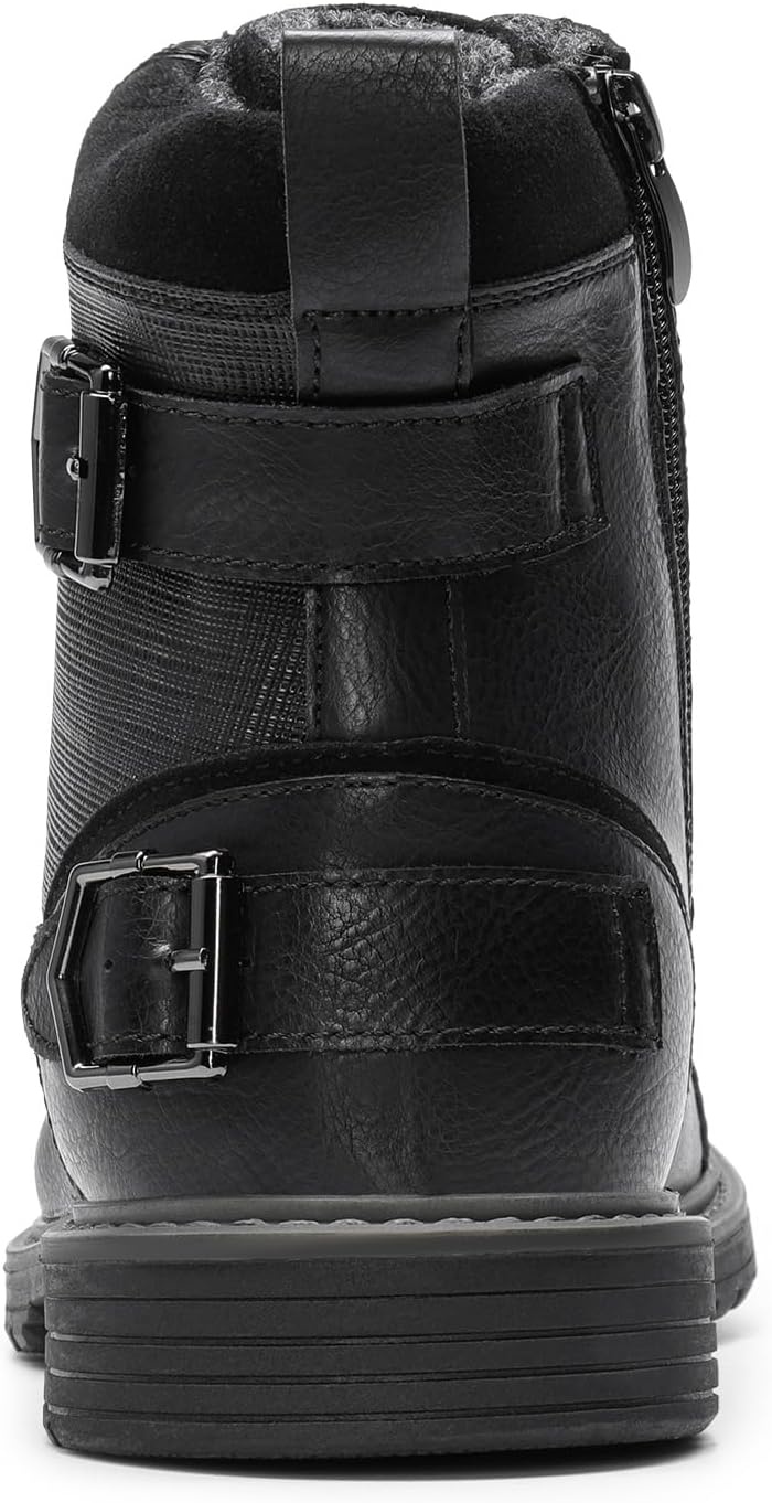 image:imageBruno Marc Mens Motorcycle Boots Oxford Dress Boot Snow BootsBlack