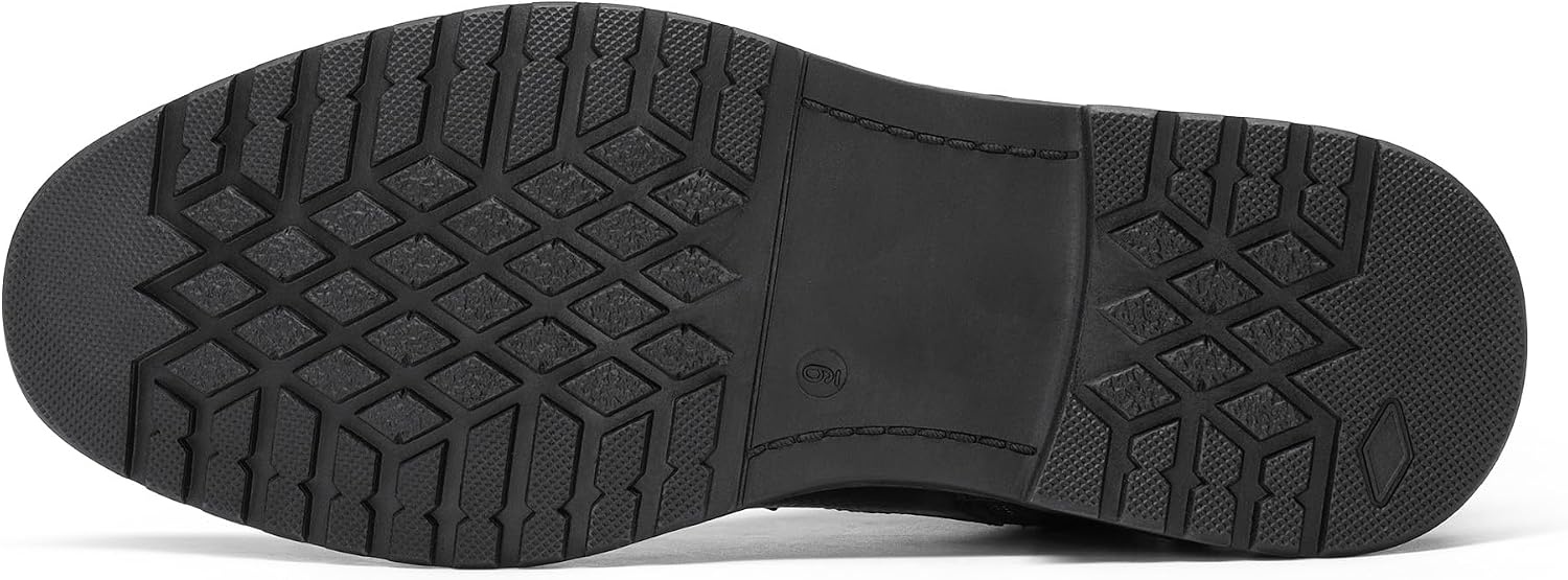 image:imageBruno Marc Mens Motorcycle Boots Oxford Dress Boot Snow BootsBlack
