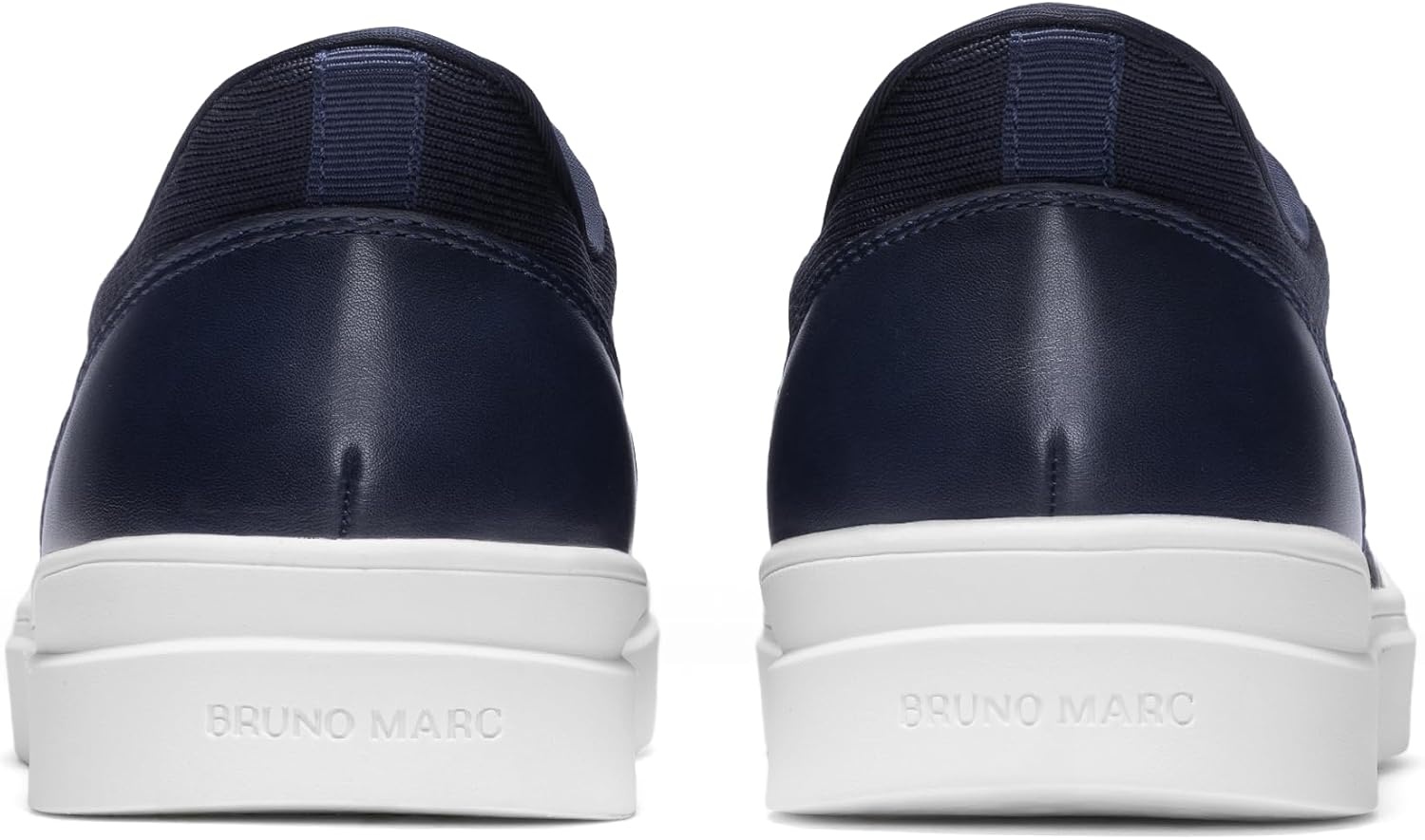 image:imageBruno Marc Mens Slip On Casual Sneakers Hands Free Fashion Sneakers Breeze Mesh Casual Walking Shoes Comfortable Lightweight Non SlipDark Blue